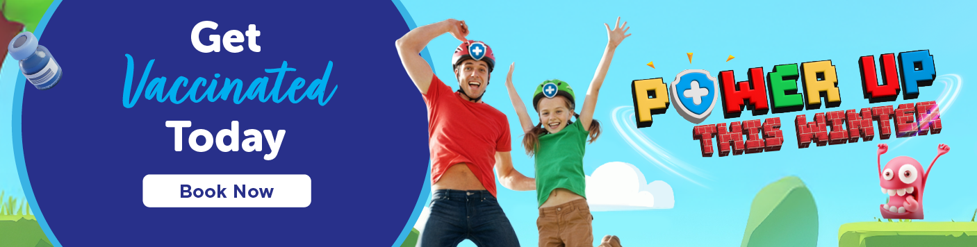 Get Vaccinated today! Find your nearest pharmacy to book online today!