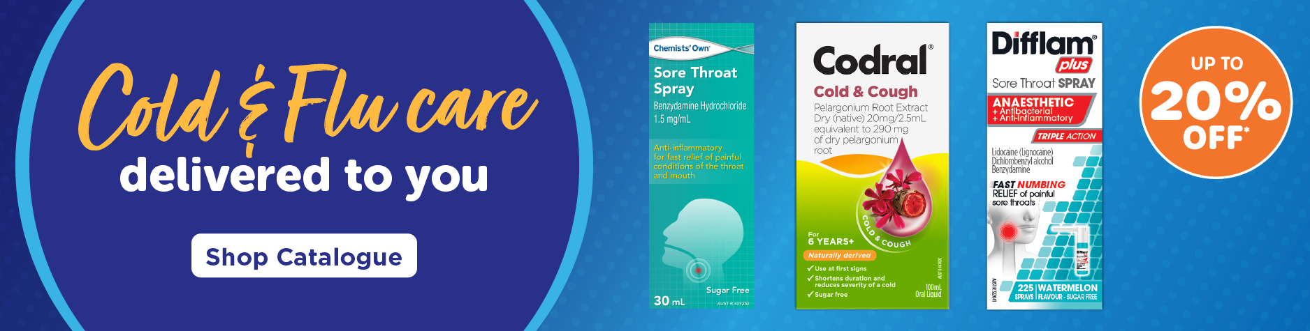 Shop Cold & Flu Relief delivered to your door