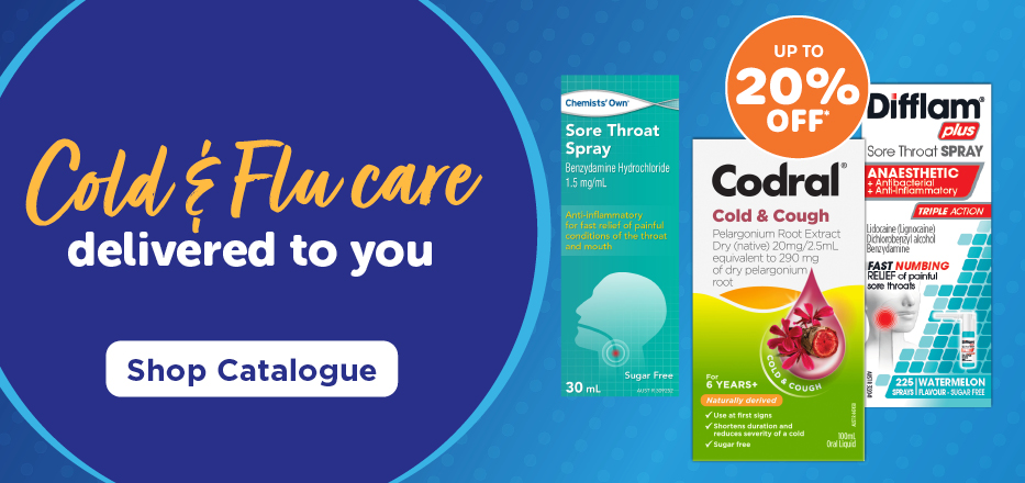 Shop Cold & Flu Relief delivered to your door